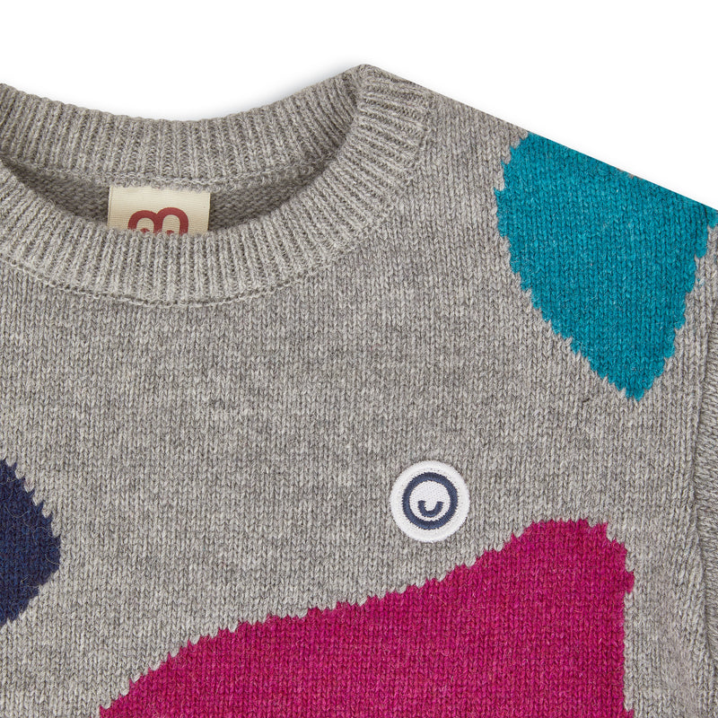 Gray/Navy/Petrol/Fuchsia