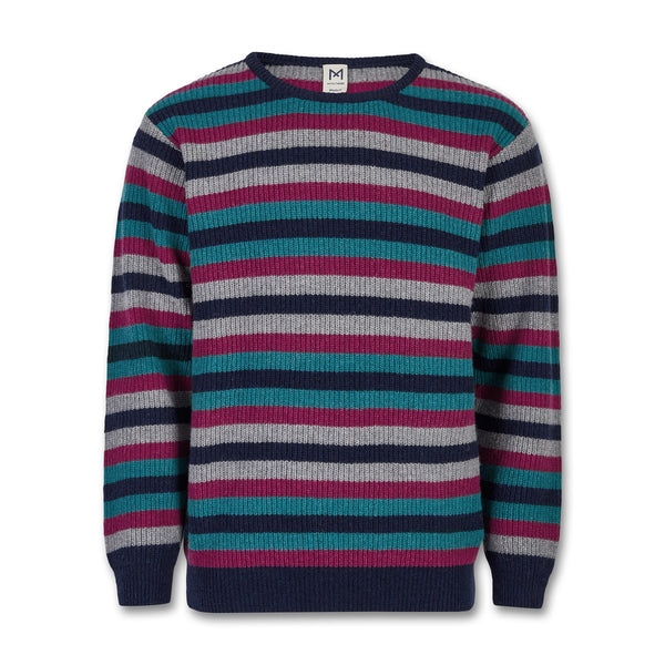 Erwachsenen Unisex striped Strick sweater - Manitober