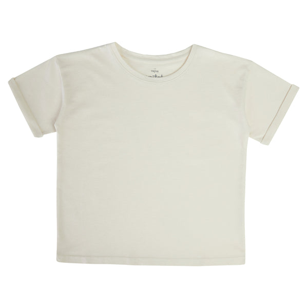 Kids Basic T-Shirt undyed (organic cotton + lyocell) - Manitober