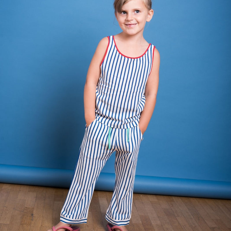 Kids Woven striped Top (organic cotton) -Manitober-nachhaltige-Kinderbekleidung-Bio-Baumwolle