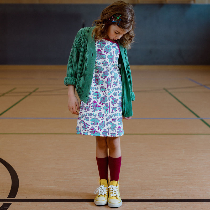 Kids AOP Dress (organic cotton) -Manitober-nachhaltige-Kinderbekleidung-Bio-Baumwolle