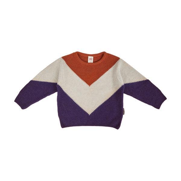 Orange/Beige/Navy