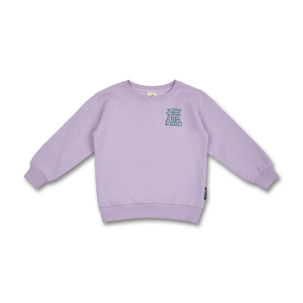 SS22_Kinder All-x-are-beautiful Sweatshirt (Bio-Baumwolle) - Manitober