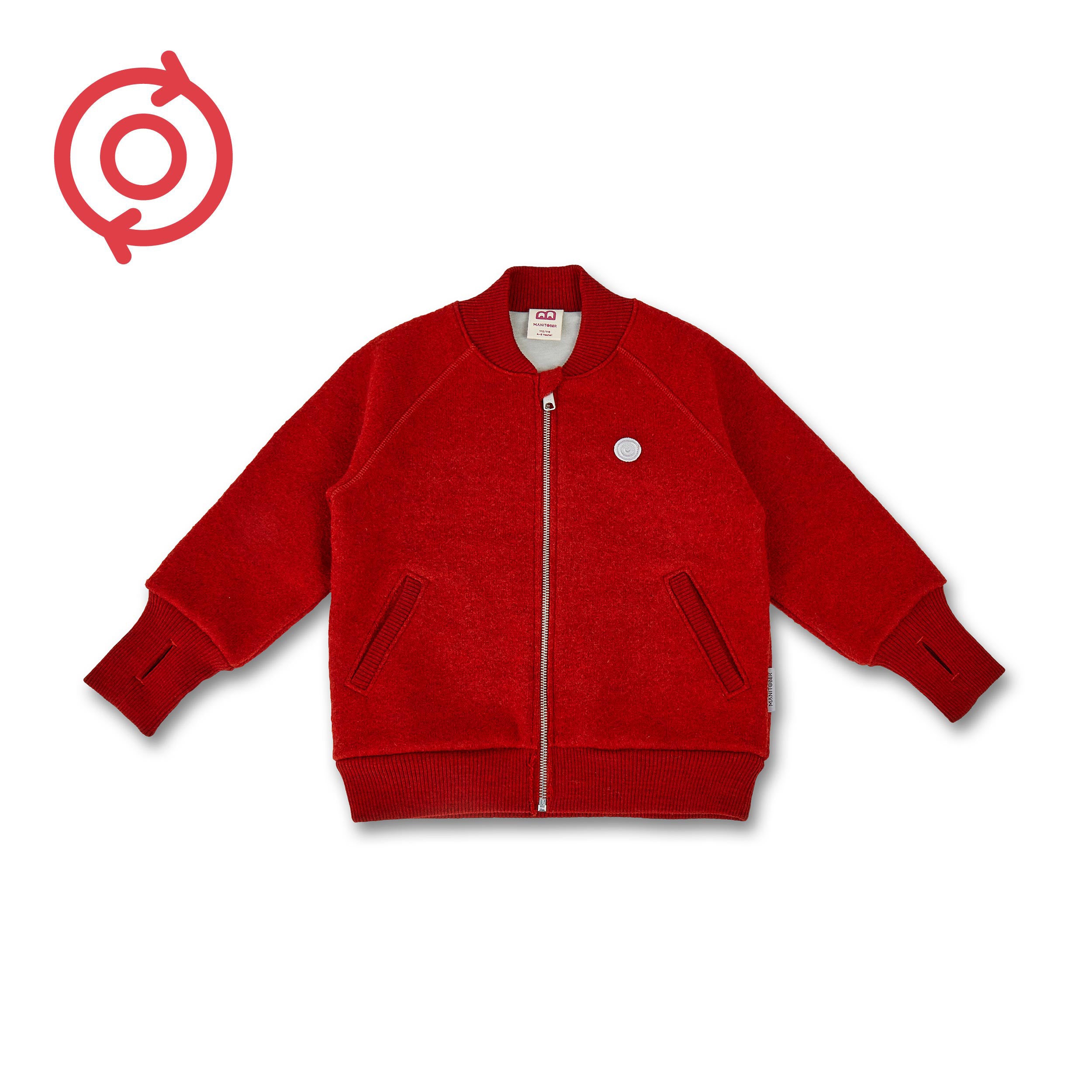 Red bomber jacket kids best sale