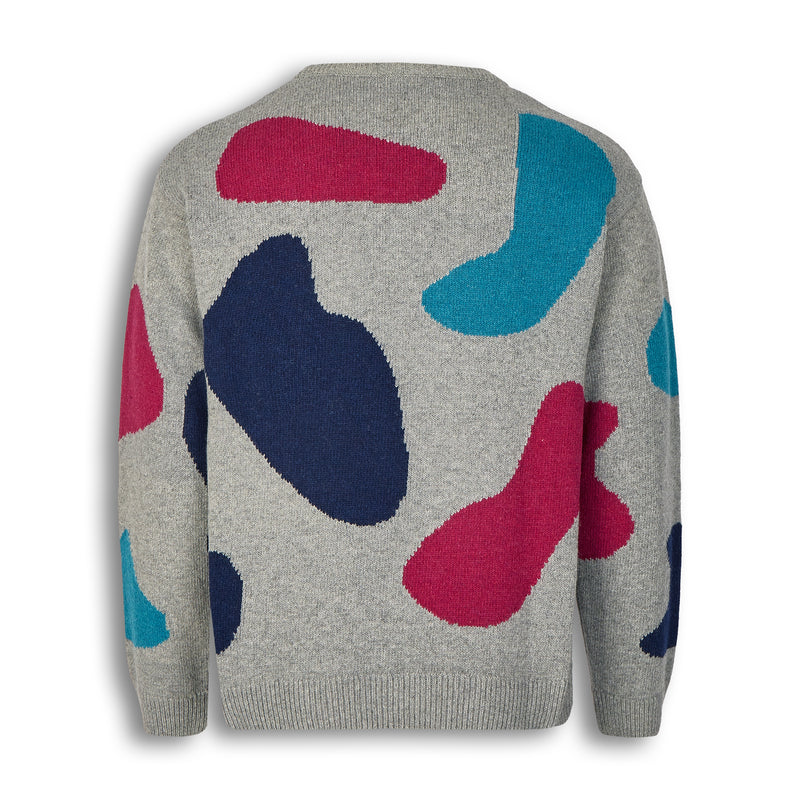Gray/Navy/Petrol/Fuchsia