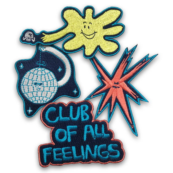 CLUB OF ALL FEELINGS Iron-on Patch - Manitober